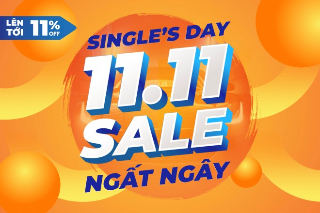 Single’s day 11.11- sale ngất ngây